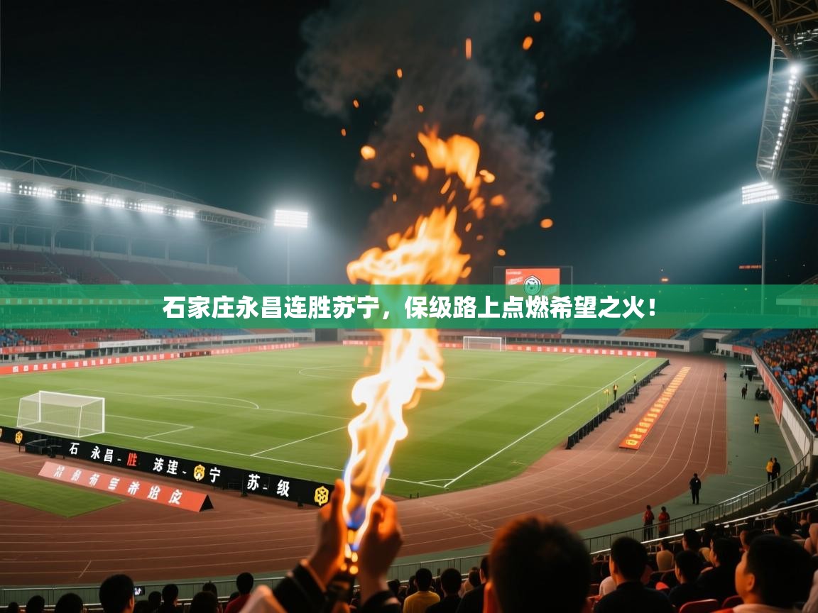石家庄永昌连胜苏宁，保级路上点燃希望之火！  第1张