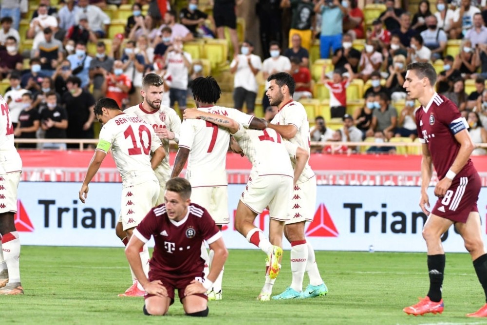 摩纳哥惨败布拉格斯巴达，遭遇惨败